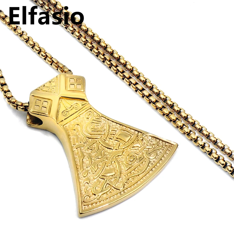 Кулон Мужской из нержавеющей стали с цепочкой 18 28 дюймов|f pendant|hammered silver pendantmjolnir
