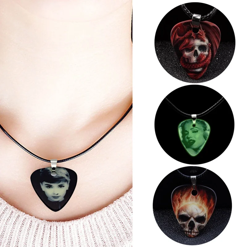 

Necklace Collares Pendant Strips Chain Necklaces Jewelry Picks Guitar Picks 1.0mm