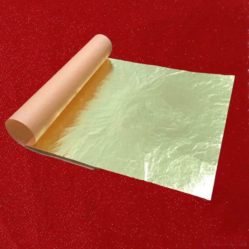 25 pieces per booklet Italian Gold Foil Decor Gold Decoration Foil