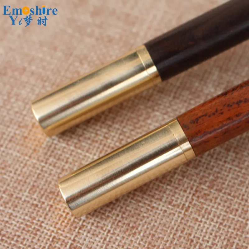 Emoshire Sandalwood Signature Pen Redwood Signature Pen Ebony Pear Solid Wood Signature Pen Ball Pen Business Gift Pen (1)