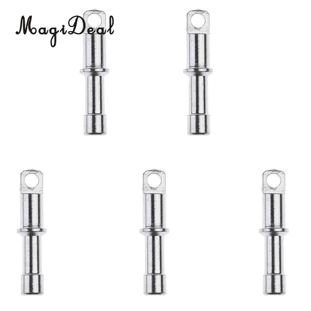 MagiDeal Ultra Lightweight 5Pcs Aluminium Rod End Plugs Tent Pole Replacement Accessory 8.5mm /7.9mm for Outdoor Hiking Camping