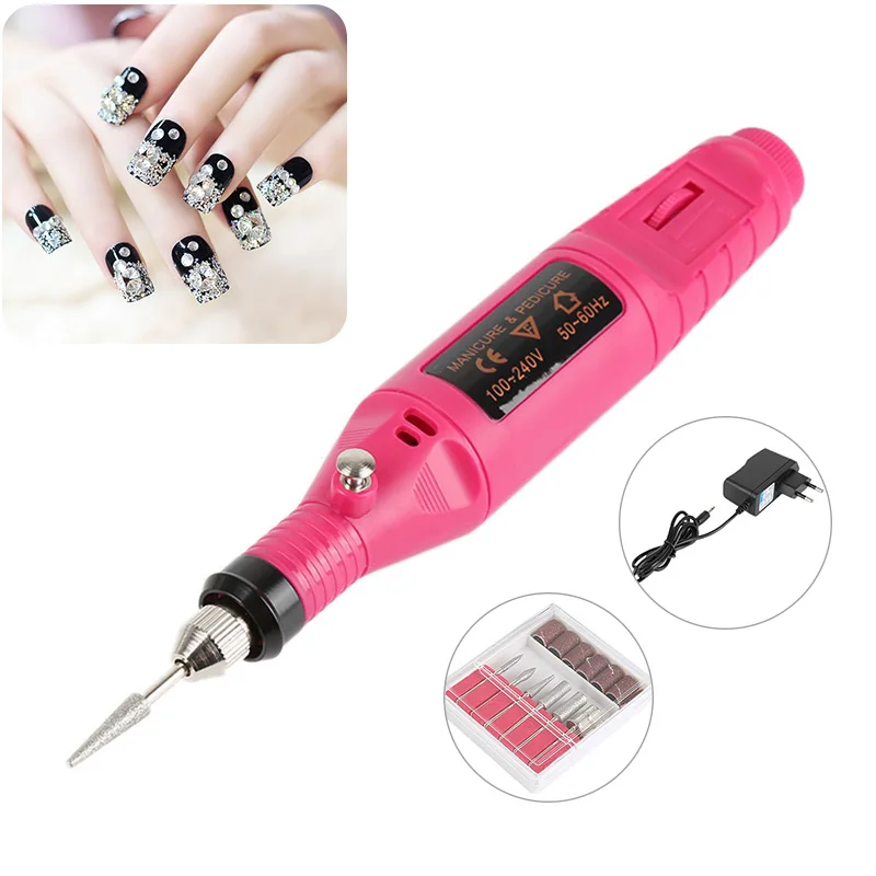 

Professional Electric Nail Drill 20000RPM Machine Kit Manicure Machine Nail Art Pen Pedicure Nail File Nail Art Tools Kit