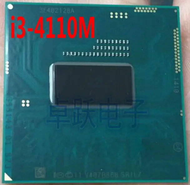 Intel CPU PGA I3 4110M CPU 2.6G/3M SR1L7 processor scrattered pieces free shipping cpu core