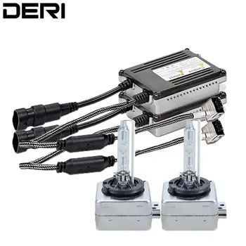 

High Quality 12V 35W D1S D1R D3S D3R Xenon HID Kit 4300K 6000K 8000K with Canbus HID DC Ballast and D1S D3S Socket Car Styling