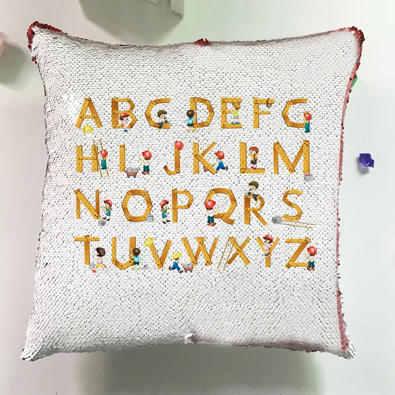 English Alphabet  Pillowcase (8)