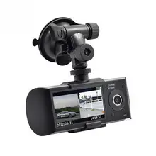 GPS Dual Lens Camera HD Car DVR Dash Cam Video Recorder G-Sensor Night Vision
