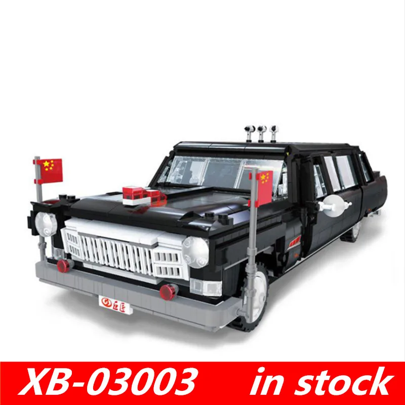 

XingBao 03003 xingbao Genuine Creator MOC Technic Series The HongQi Master Car Set lepin technic Building Blocks Toys for child