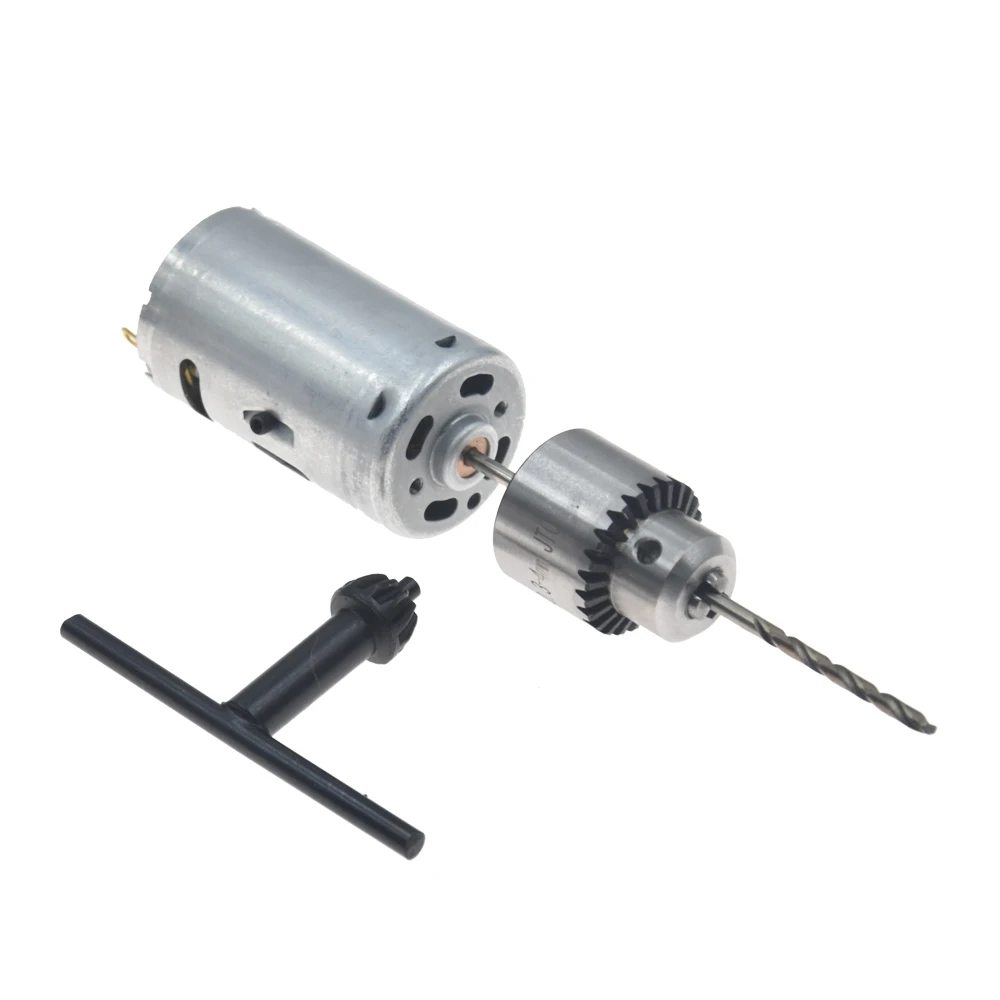 DC 6 12V Electric Mini Drill Motor Hand Drilling PCB Wood Woodworking