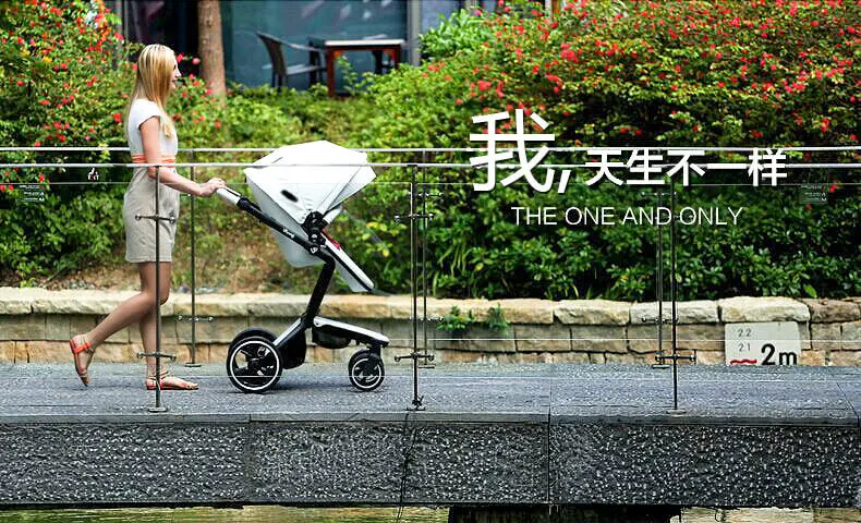 FOOFOO детская коляска с высоким пейзажем, детская коляска, двунаправленный складной светильник для сидения, коляска для путешествий
