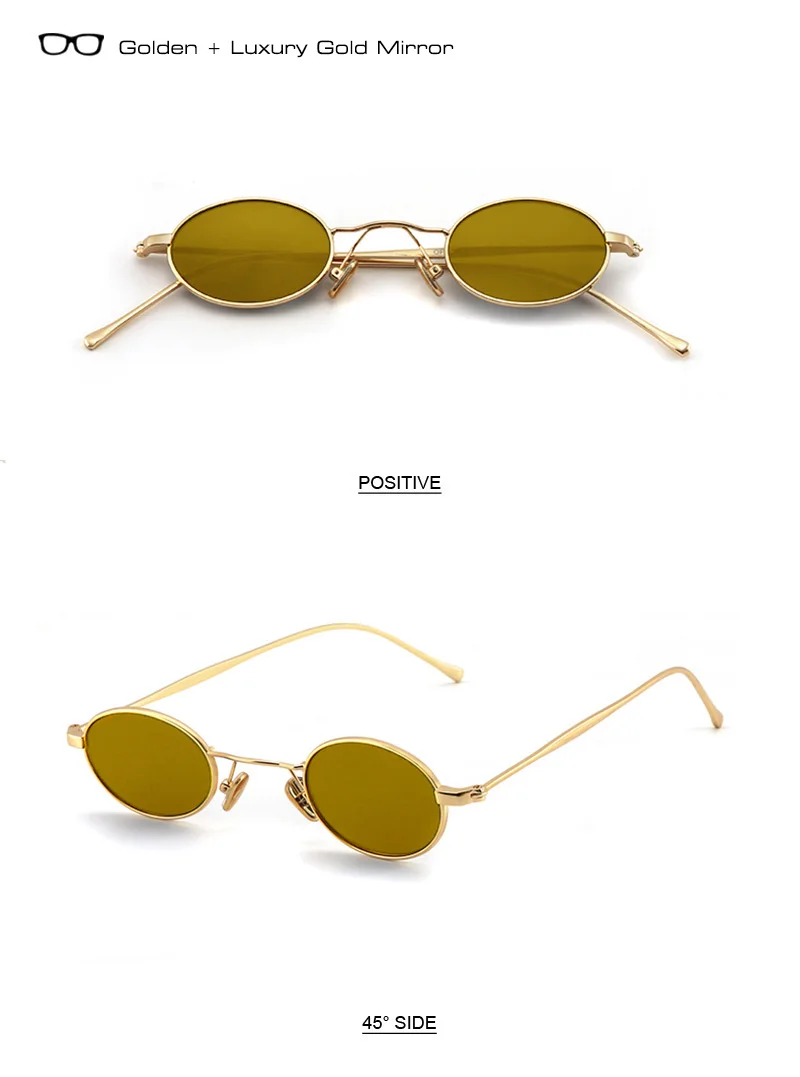 SHAUNA трендовые маленькие Овальные Солнцезащитные очки женские классические зеркальные отражающие солнцезащитные очки мужские