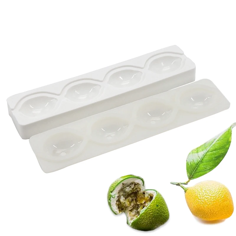 

3D Silicone Lemon Art Cake Molds Baking For Cakes Ice Cream Dessert Mould Decorating Tools