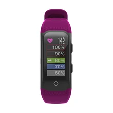 ips цветной экран Смарт-браслет gps IP68 Водонепроницаемый Браслет фитнес-трекер монитор сердечного ритма спортивный браслет