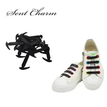 12 шт./компл. черные силиконовые шнурки без галстука для детей подарок плоские эластичные шнурки для кроссовок мальчиков и девочек