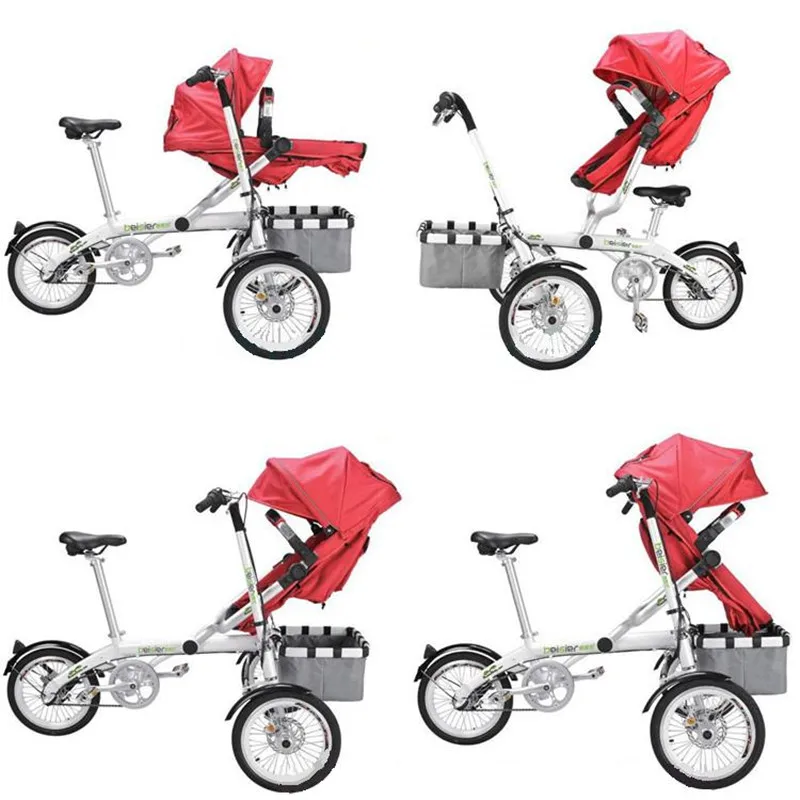 Для Ta Ga, детская коляска для мамы, велосипеда, складные детские коляски, детские коляски для велосипеда, детская коляска для мамы, велосипедная коляска, трехколесный велосипед, алюминиевый сплав