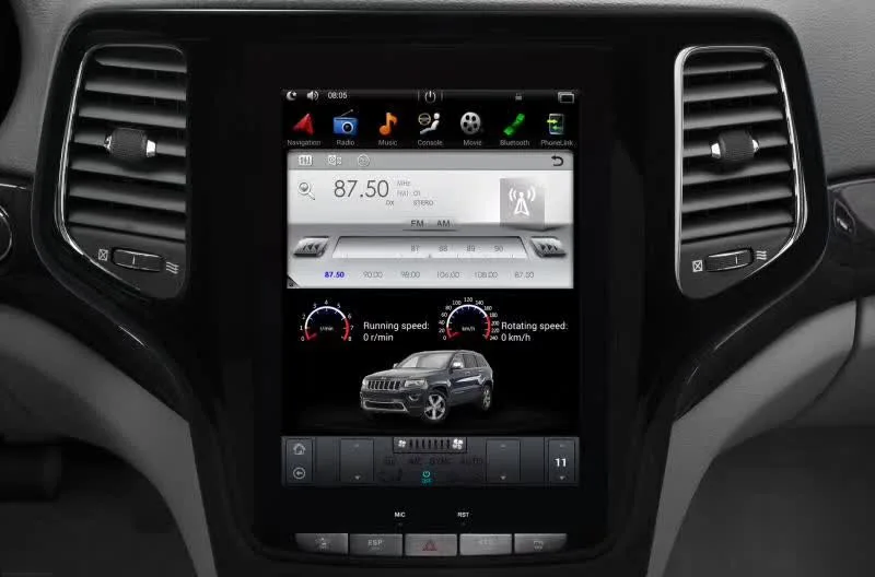 Discount 10.4 inch Vertical Screen Tesla Style Android 7.1 Car DVD GPS Player for Jeep Grand Cherokee 2012 2013 2014 2015 2016 2017 2018 0 Discount 10.4 inch Vertical Screen Tesla Style Android 7.1 Car DVD GPS Player for Jeep Grand Cherokee 2012 2013 2014 2015 2016 2017 2018 0