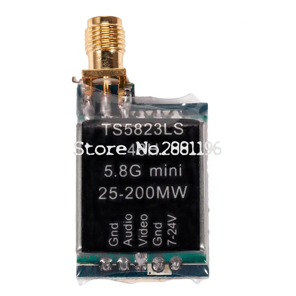TS5823LS 5 8 г мини 25 200 мВт 48CH RP SMA Мощность Регулируемый fpv передатчик|fpv transmitter|fpv transmitter