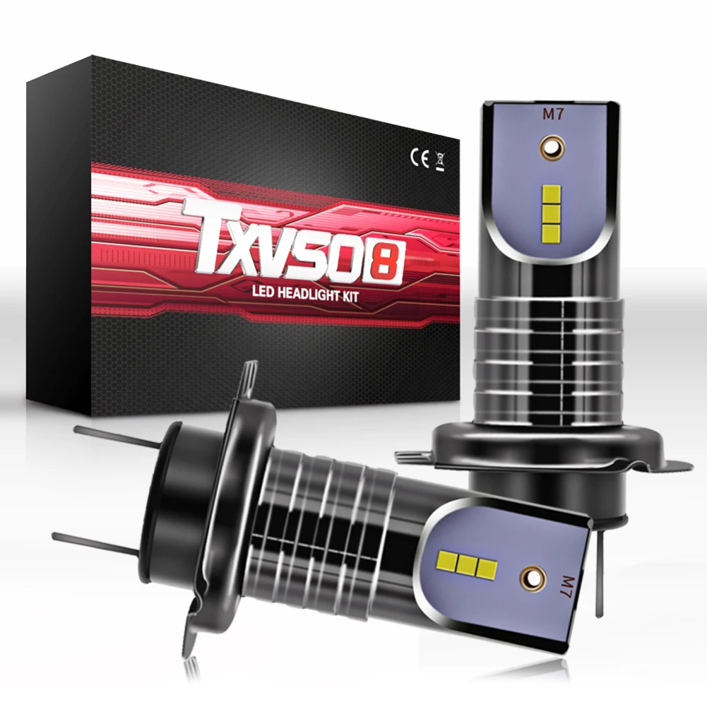 

2PCS LED H7 LED Headlight Bulbs Canbus Chip 10000LM/Bulb Mini H11 HB3 HB4 Car Lights Lamp 12V 24V Car Styling