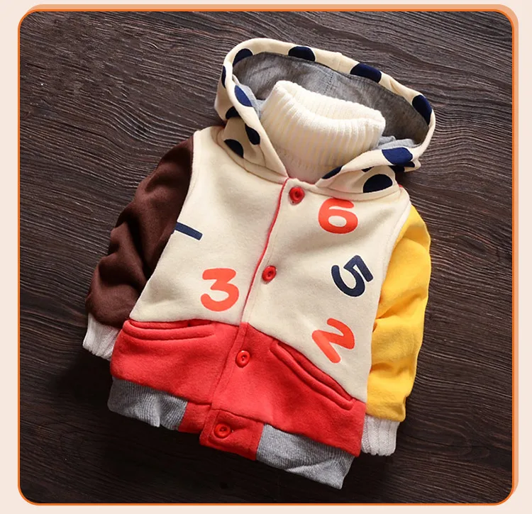 

(1piece /lot) 100% cotton 2018 new style warm luck boy hoodies kids