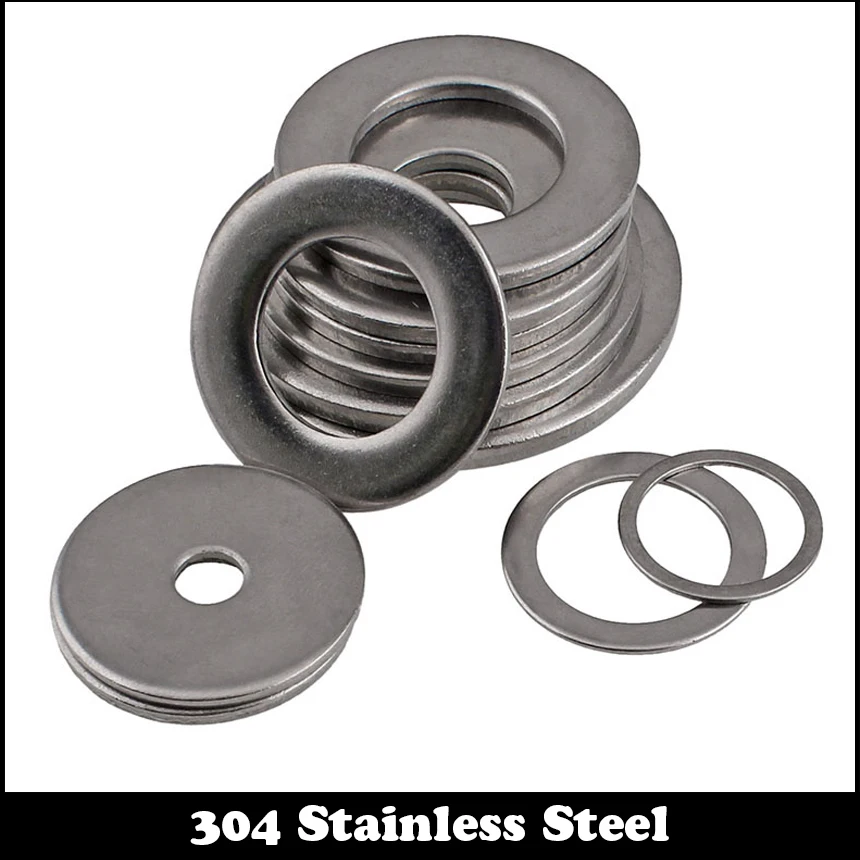 

M3 M4 M3*6*0.8 M3x6x0.8 M4*7*0.8 M4x7x0.8 3# 304 Stainless Steel 304SS DIN125 Thin Gasket Collar Plain Flat Washer