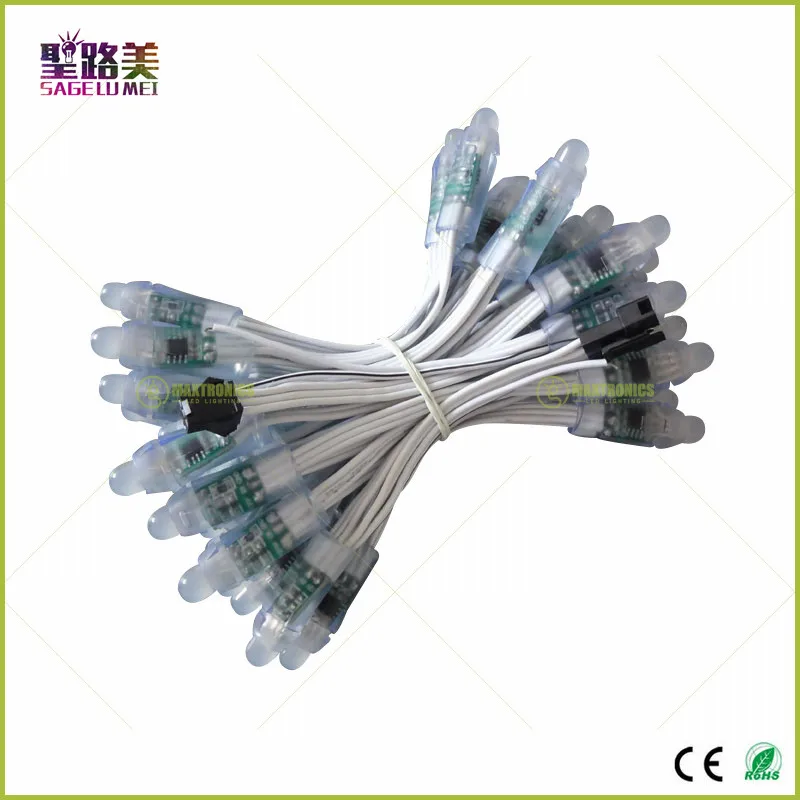 Wholesale-50-Pcs-string-12mm-WS2811-2811-IC-LED-Pixels-Module-String-Light-White-Wire-cable1