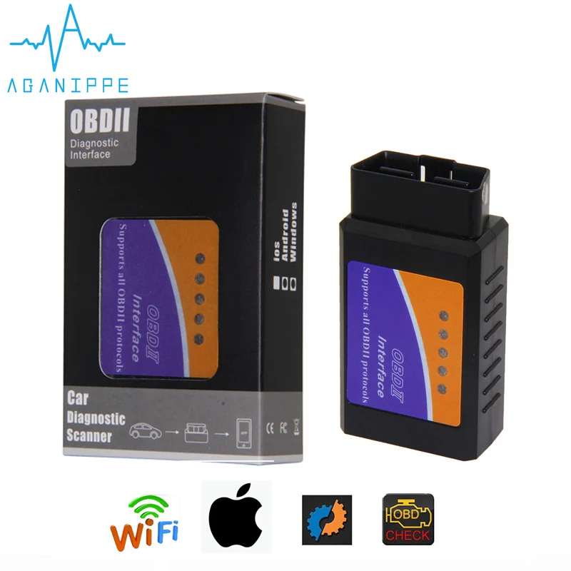 Elm327 واي فاي OBD2 V1.5 تشخيص السيارات السيارات سكانر مع أفضل رقاقة Elm 327 Wifi OBD مناسبة ل IOS الروبوت/ فون ويندوز Elm327 واي فاي OBD2 V1.5 تشخيص السيارات السيارات سكانر مع أفضل رقاقة Elm 327 Wifi OBD مناسبة ل IOS الروبوت/ فون ويندوز