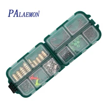 PALAEMON 83 шт./кор. рыболовные снасти аксессуары нержавеющие рыболовные крючки свинцовые шарикоподшипниковые Вертлюги разъем