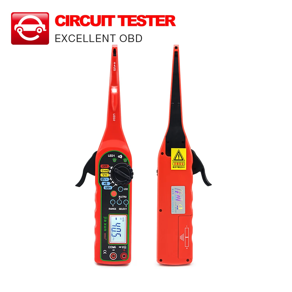 

JIA XUN MS8211 Automotive circuit tester Digital Multimeter (Voltage,resistance, diode, buzzer etc..) Function