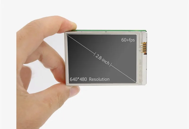 New 2.8 inch TFT LCD Display Touch Screen Monitor 640x480 60+fps For Raspberry Zero W