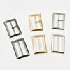 10pcs/lot 20mm/25mm/30mm/40mm/50mm silver bronze gold Square metal shoes bag Belt Buckles decoration DIY Accessory Sewing ► Photo 3/4