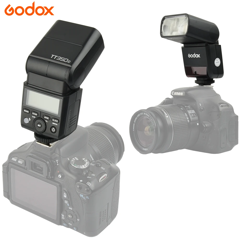 Godox TT350C вспышка 2 4G Беспроводная X СИСТЕМА GN36 TTL 1/8000s HSS камера Вспышка Speedlite
