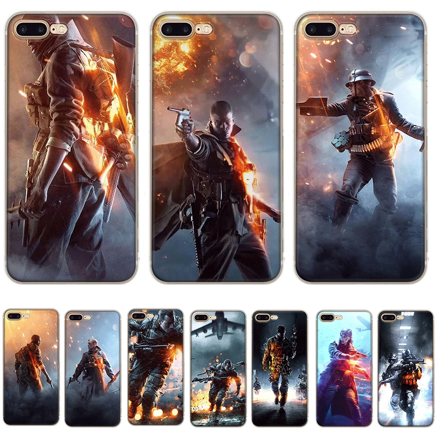 

Desxz Battlefield Mobile Phone Case for iPhone 11 Pro XS Max X XR iPhone 6S 6 78 Plus 5 5s SE Shell
