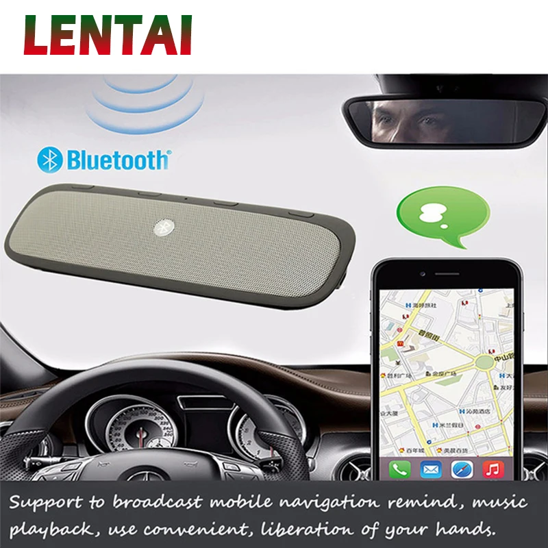 LENTAI 1 комплект Bluetooth автомобильный динамик телефон беспроводной для Ford Focus 2 3 Fiesta