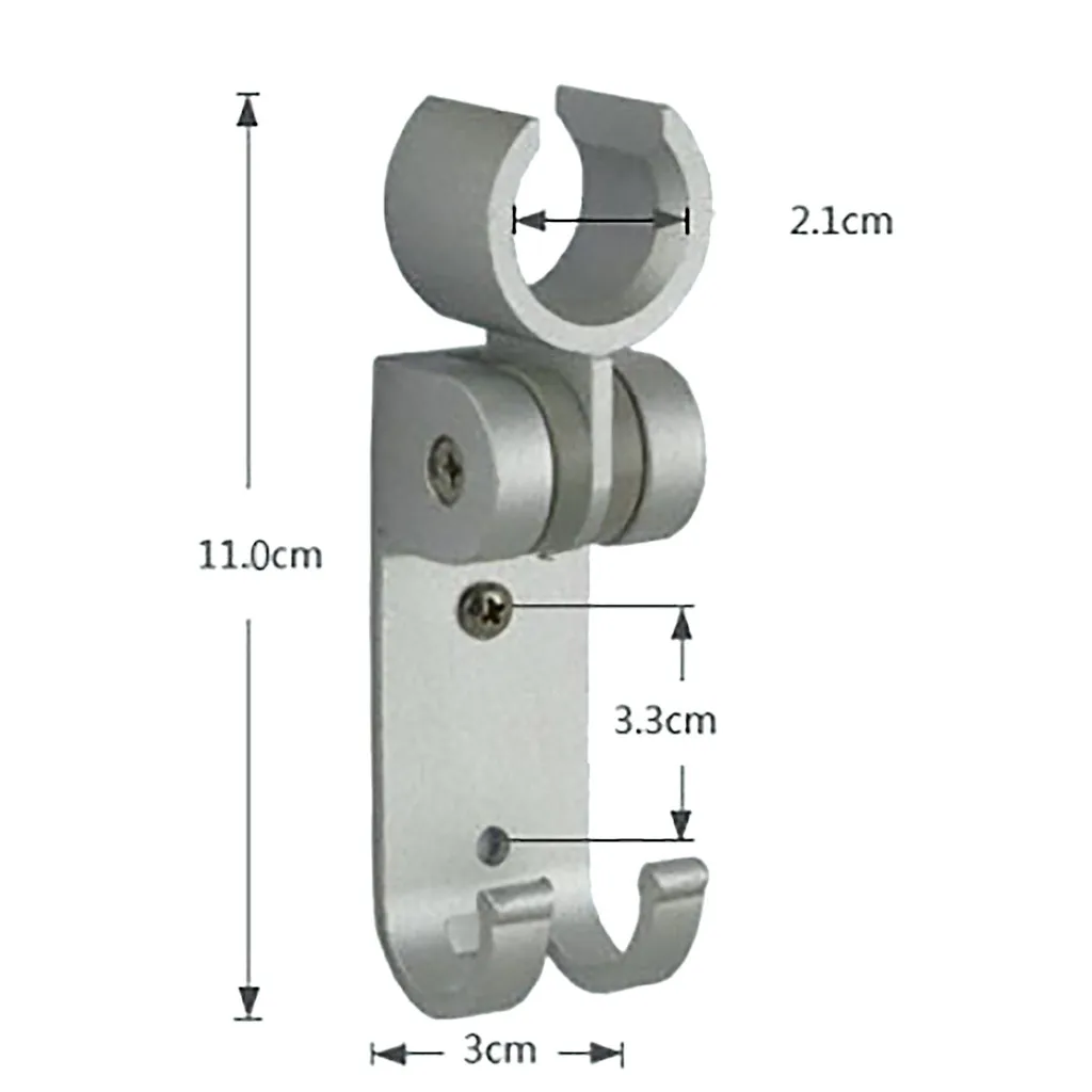 Алюминиевый кронштейн для душа держатель трубки для ванной с настенным креплением регулируемый кронштейн аксессуары для душа крючки G604