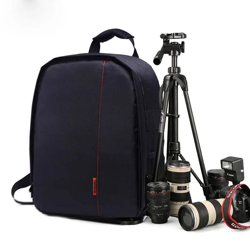 DSLR Camera Bag Photo Backpack For Nikon D7500 D5300 D3400 D850 D750