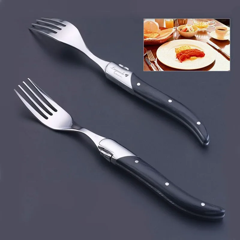 steak forks (2)