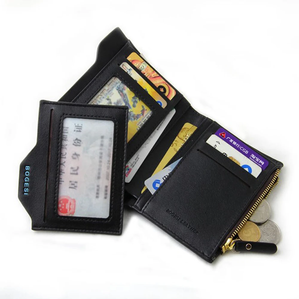 Zipper little change small for mini partmone men coin purse case holder wallet male bag pouch