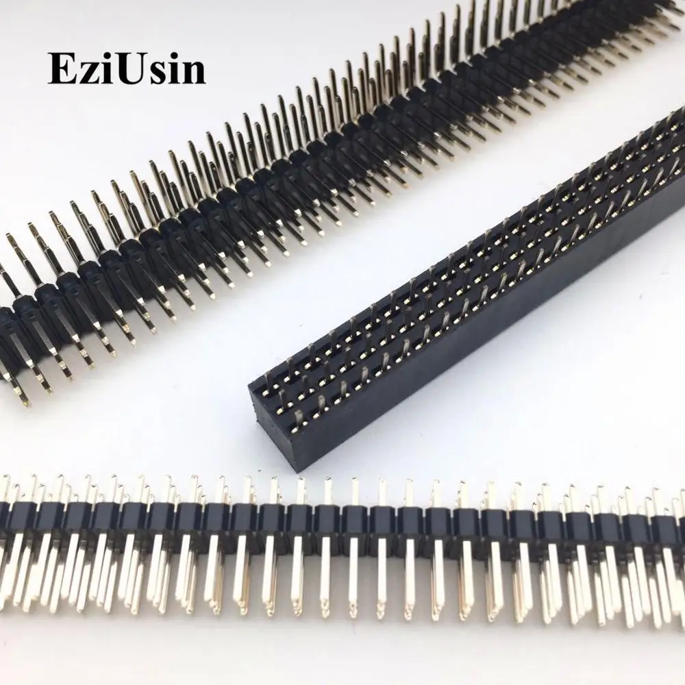 2 54 3x40 Tres Filas Macho Hembra 90 Grados ngulo Recto R A Separable 2-54-3x40-tres-filas-macho-hembra-90-grados-ngulo-recto-r-a-separable