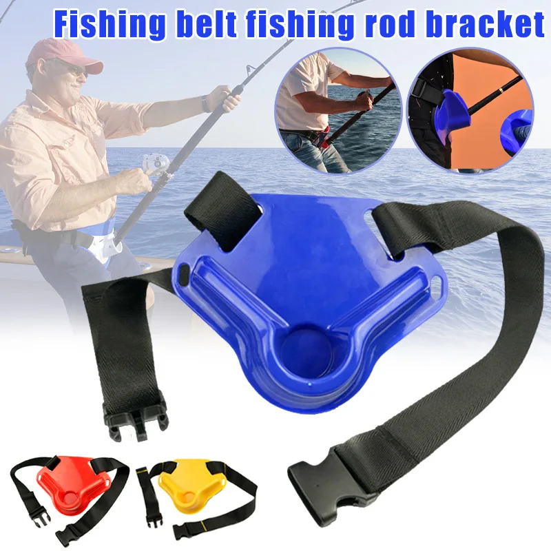 

1pc Fishing Waist Belt Fish Rod Holder for Adjustable Pole Tackle JT-Drop Ship