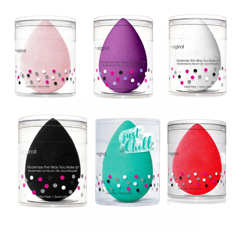 

Brand Beauty Cosmetic Soft Sponge Foundation Makeup Sponge Puff Blending Sponge Flaw less Smooth Powder Sponge Egg Grow Big