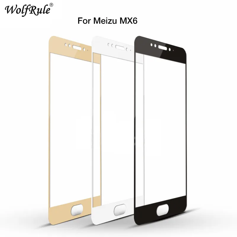 

2pcs Screen Protector Meizu MX6 Glass Anti-Burst 2.5D Tempered Glass For Meizu MX6 Full Cover Film Meizu Meilan MX 6