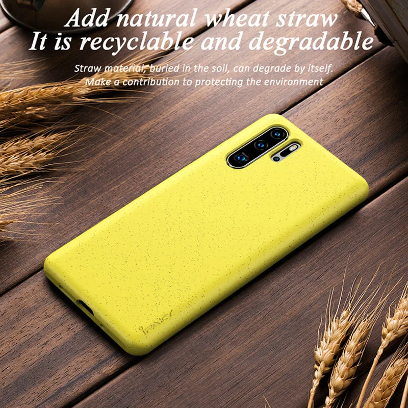 for Huawei P30 Case IPAKY Luxury Liquid Silicone Soft Case P30 Lite Shell Gel Shockproof Case Cover for Huawei P30 Pro Case