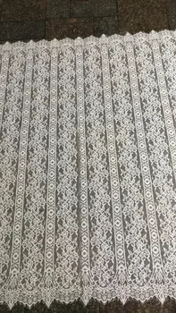

2019 May New design Women costume design high end lace fabric Off white! 1 Piece=3 Meters elegant lady gowns lace home diy lace
