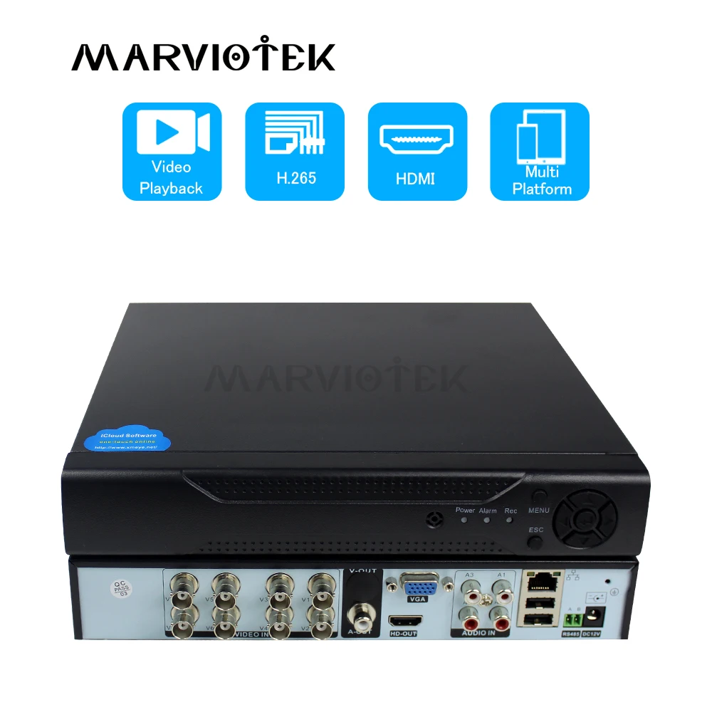 8CH AHD/TVI/CVI/CVBS/IP Digital video recorder Mini DVR HVR NVR 1080NH AHD support cctv analog/ahd/cvi/tvi/1080p ip Camera onvif |