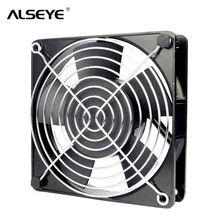 ALSEYE AC 220/240 V 120mm Fan Metal çerçeve 12 cm AC soğutma fanı Kapağı 50/60 HZ 2500 DEVIR İki Bilyalı Rulman Soğutma Fanı