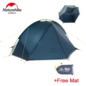 

NatureHike Taga 1-2 Person Tent Camping Backpack Tent 20D Ultralight Fabric NH17T140-J