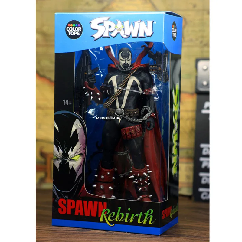 Макфарленд Аль Симмонс 7 дюймов Spawn Superhero Jim Downing ПВХ фигурка Коллекционная модель