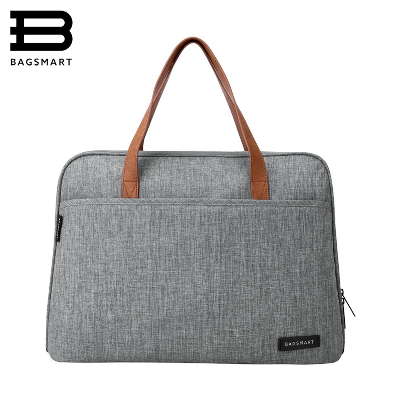 BAGSMART New Fashion Nylon Men 14 Inch Laptop Bag Famous Brand Shoulder