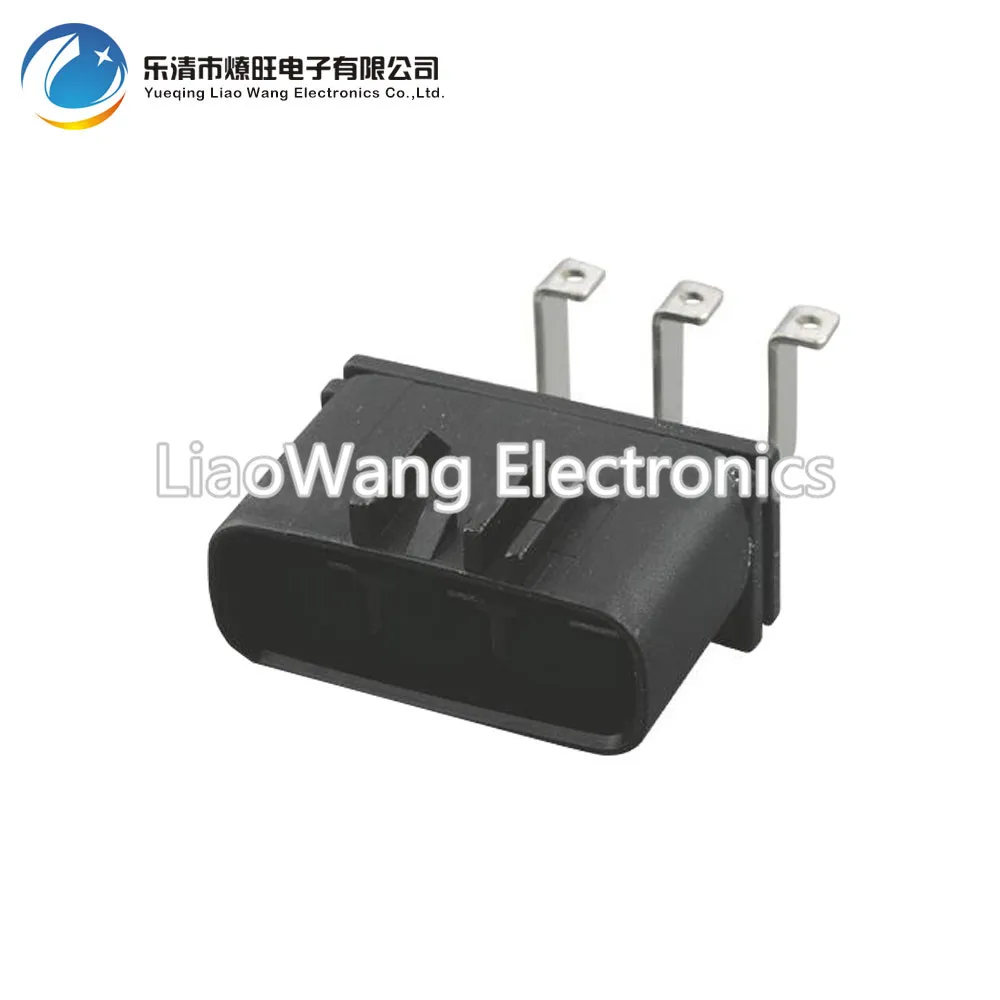 

5PCS 3 hole jacket with car plug car connector terminals DJ7032Y-6.3-10
