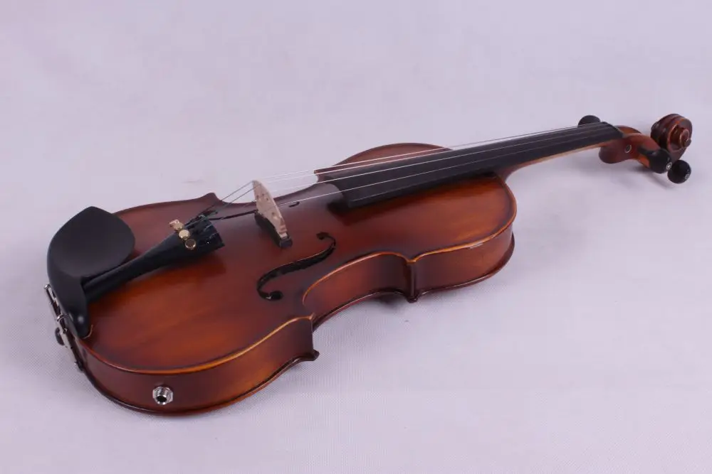 

dark old violin color 4 string 4/4 Violin Electric Violin Acoustic Violin Maple wood Spruce wood Big jack