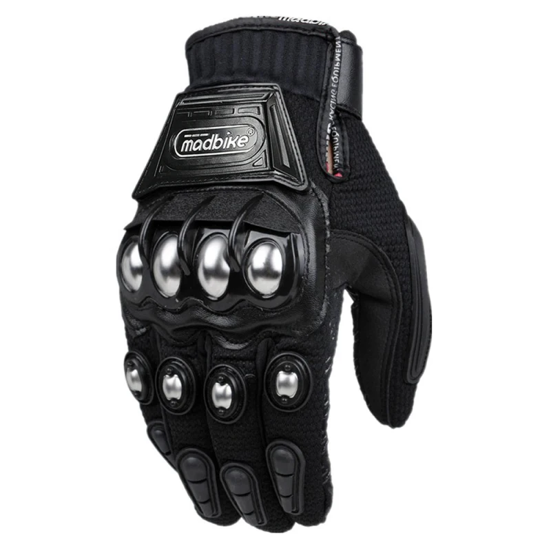 Новые модные стальные мотоциклетные перчатки гоночные перчатки Мотоциклетные Перчатки защитные Guantes Luvas Para Motor